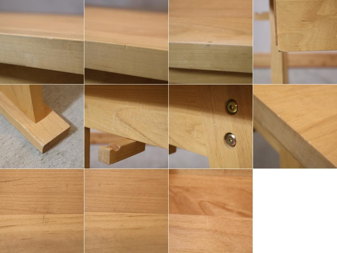 ACTUS アクタス REVE リーヴェ アルダー材 学習机 パーソナルデスク