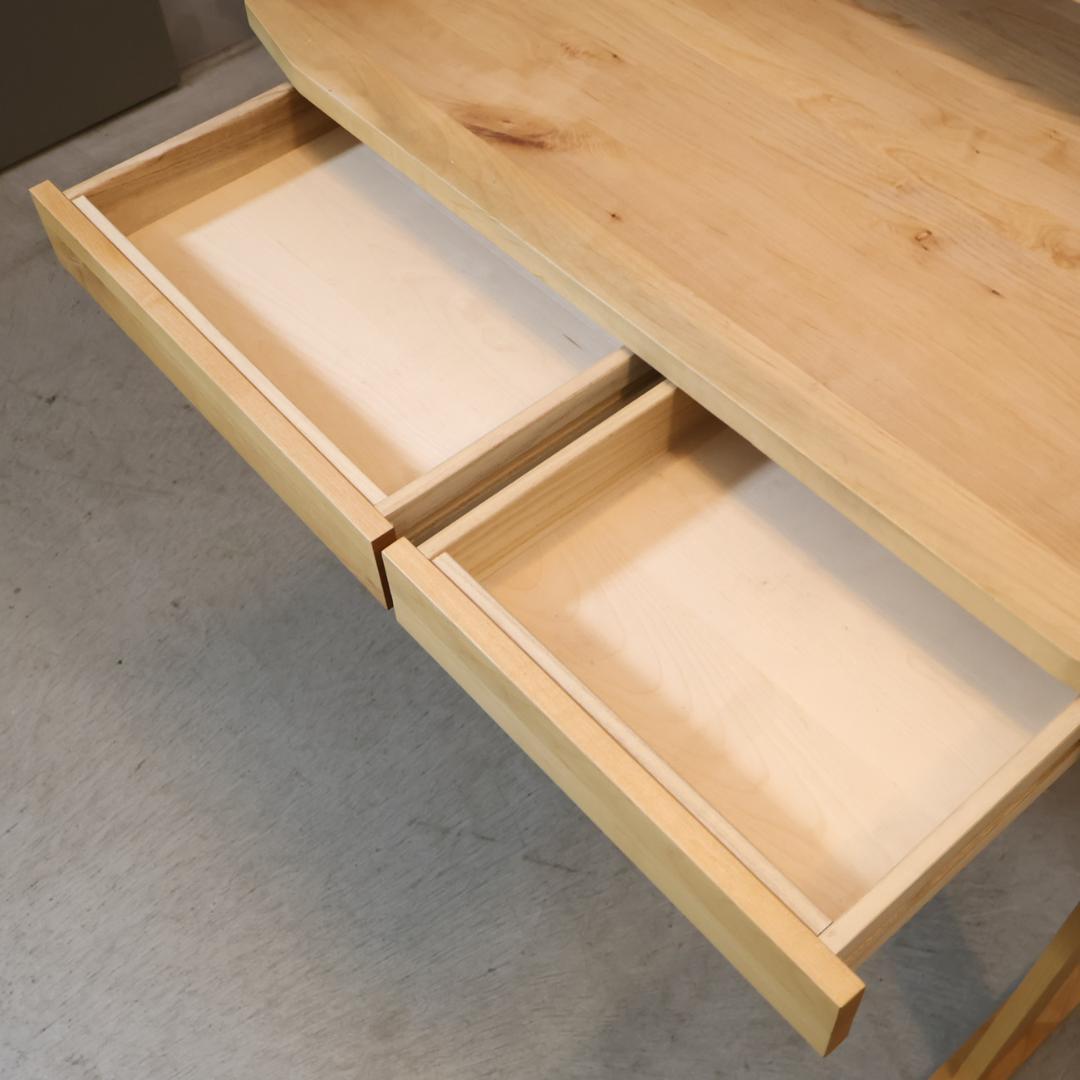 ACTUS アクタス REVE リーヴェ アルダー材 学習机 パーソナルデスク