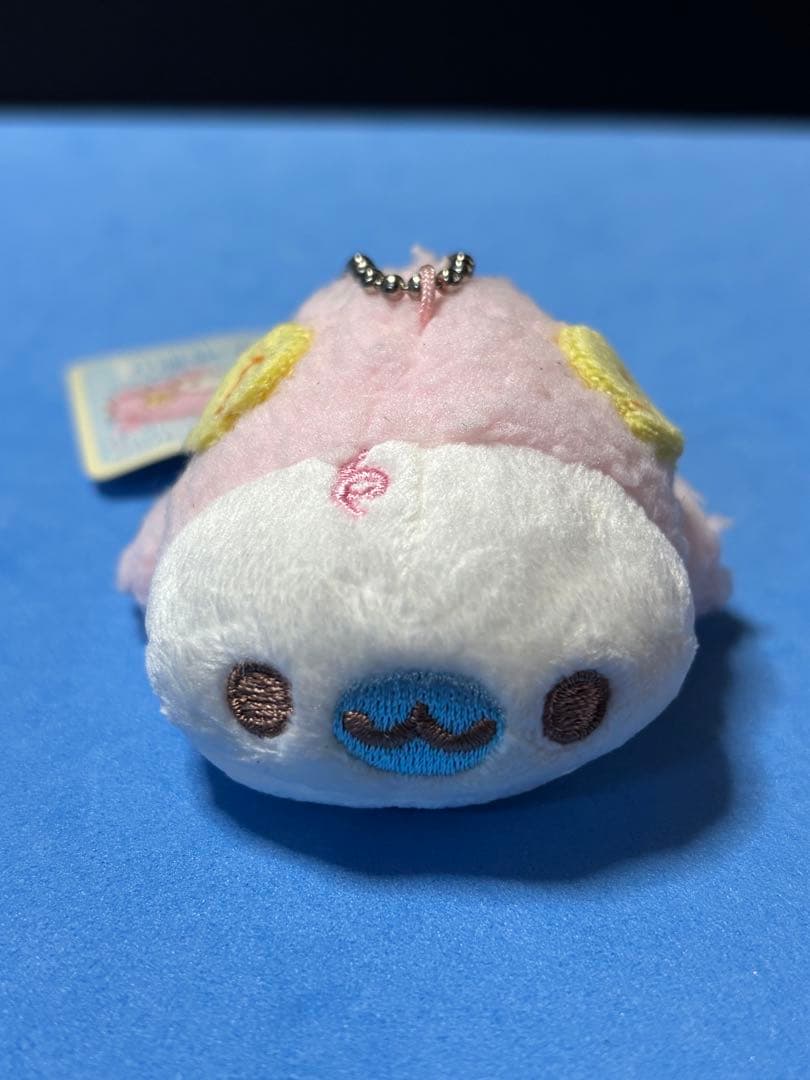 サンエックス　ぶらさげまめゴマ　ひつじベビー　ぬいぐるみ　マスコット　圧縮タオル
