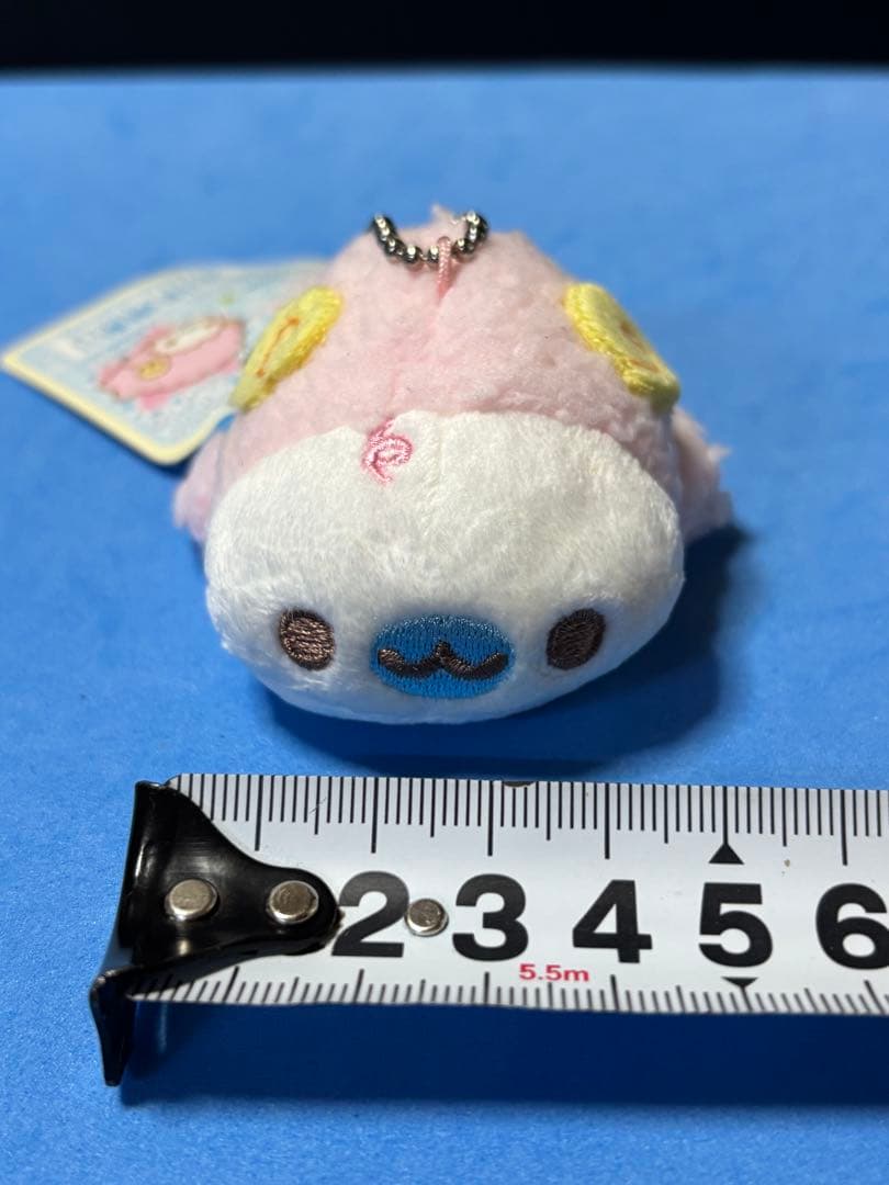 サンエックス　ぶらさげまめゴマ　ひつじベビー　ぬいぐるみ　マスコット　圧縮タオル