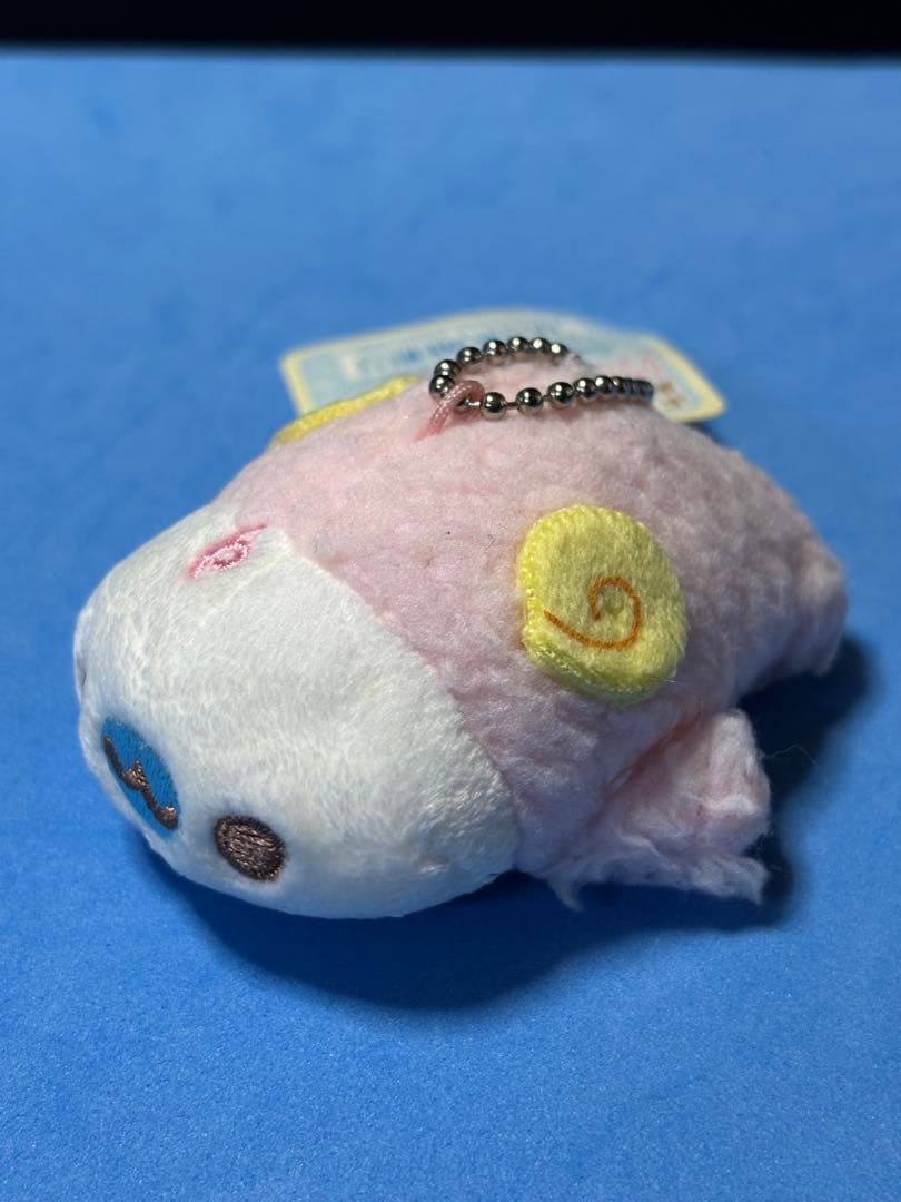 サンエックス　ぶらさげまめゴマ　ひつじベビー　ぬいぐるみ　マスコット　圧縮タオル
