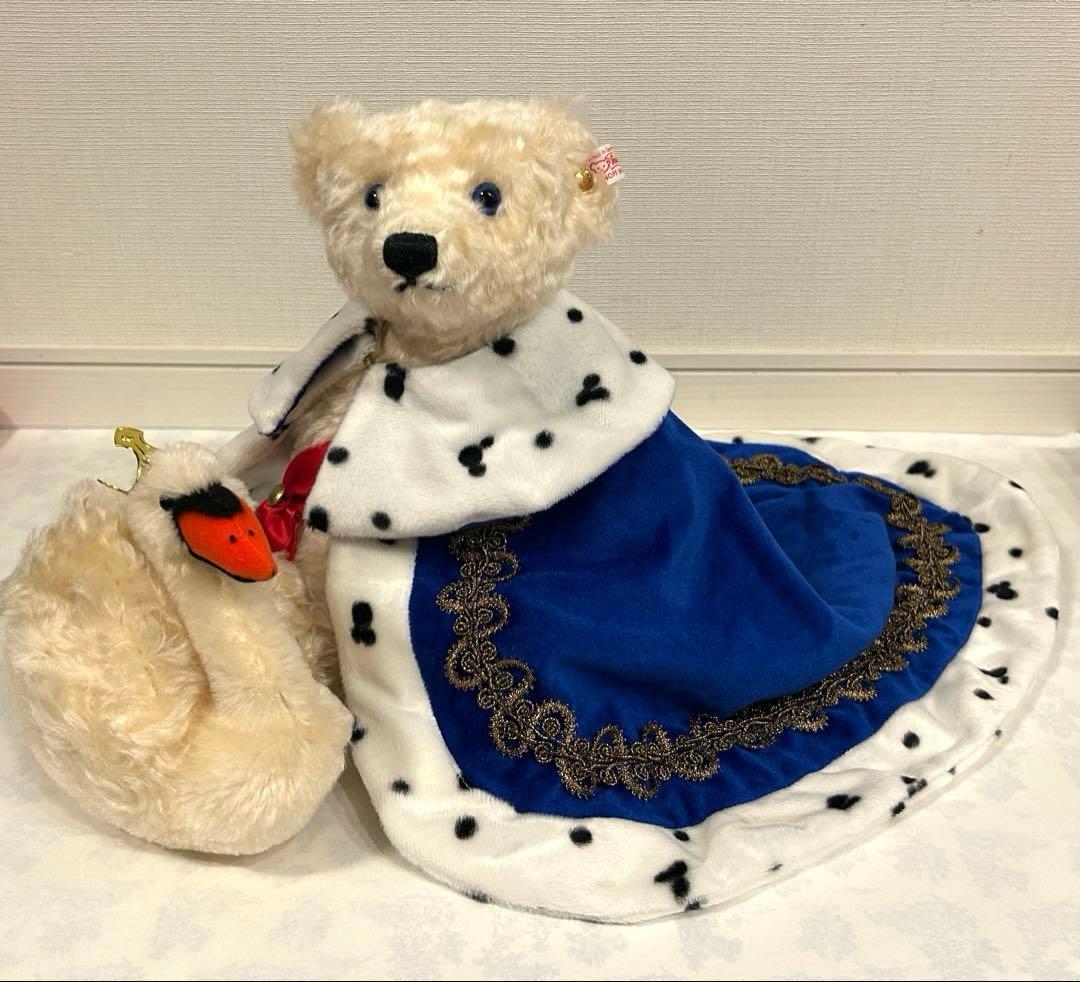 シュタイフ　テディベア キング ルートヴィヒと白鳥