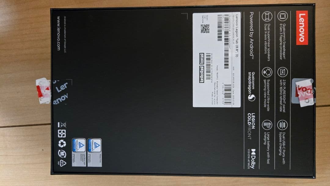 【美品】Lenovo Legion Tab (8.8”, 3) - 国内版