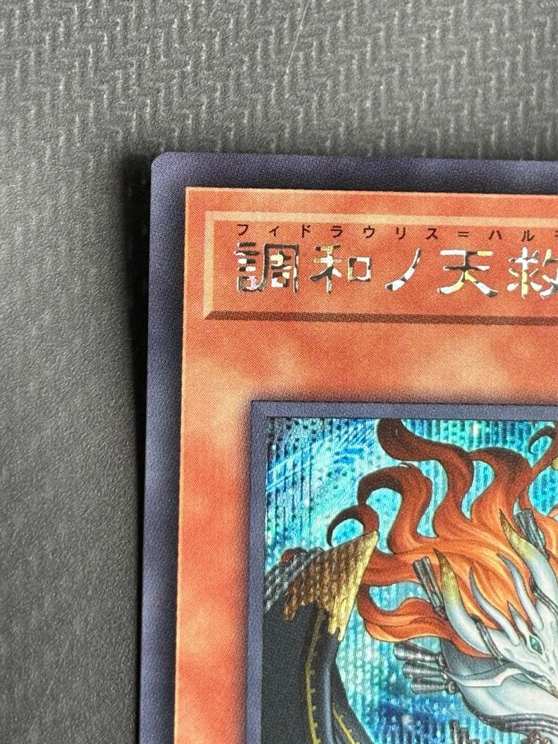 調和ノ天救竜　ハルモニア　レリーフ　シークレット　2枚　遊戯王