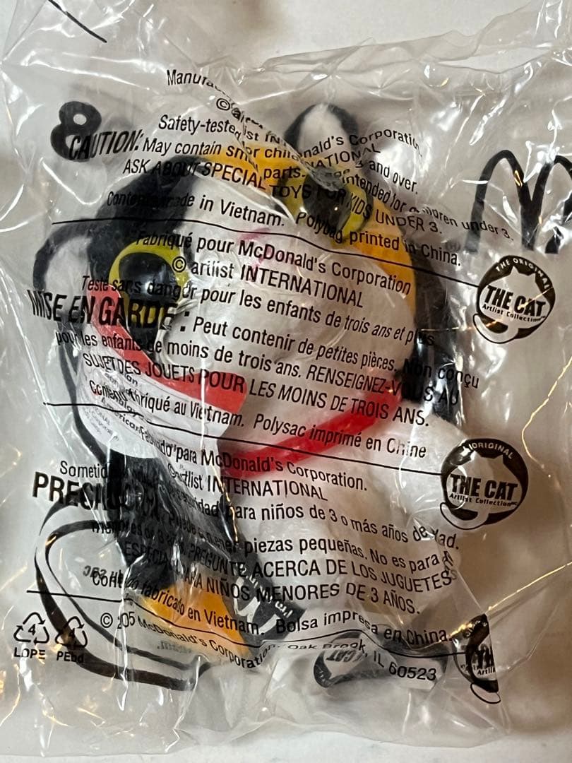マクドナルド　米国ハッピーセット　2005年　ザ・キャット　全8個セット