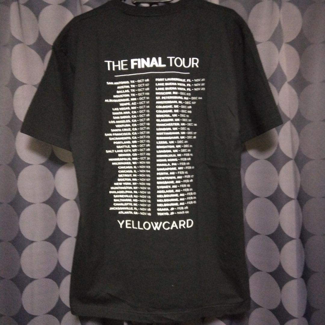 Yellowcard WORLD TOUR Tシャツ XLサイズ