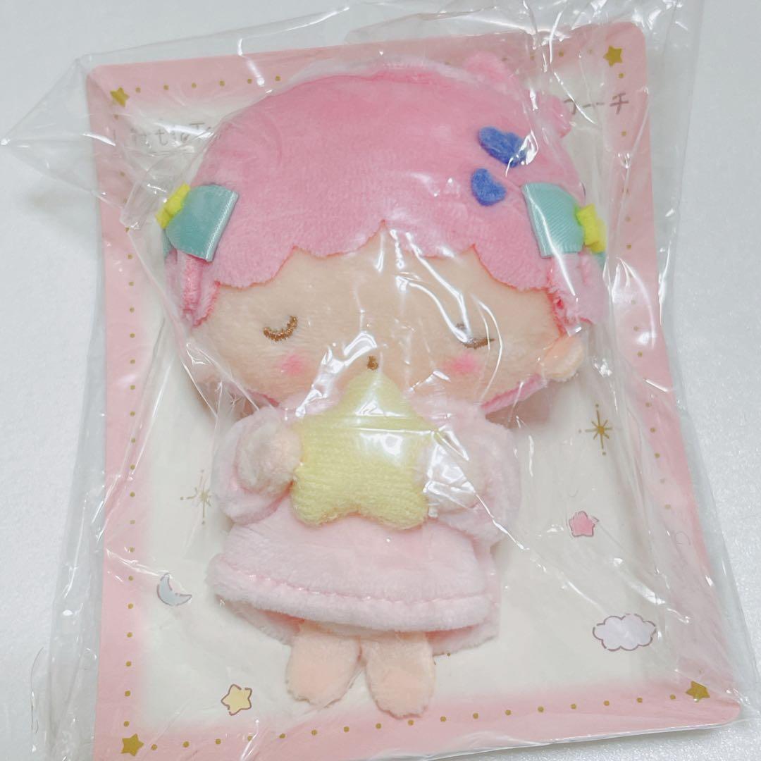 サンリオ キキララ ブローチ フレームデザイン リトルツインスターズ マスコット