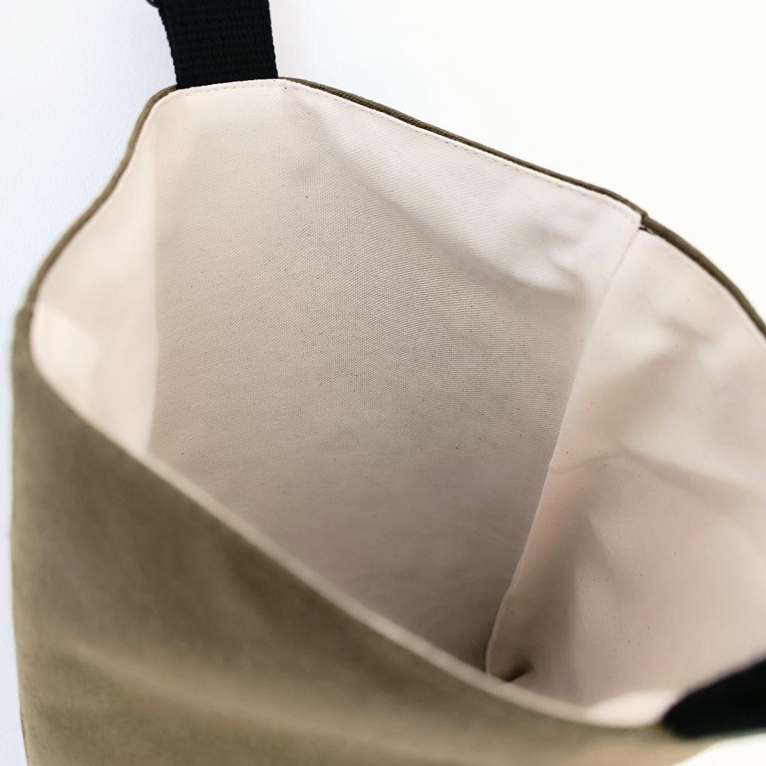 入園入学3点セット　帆布レッスンバッグ&上履き袋&体操服袋　オリーブグリーン