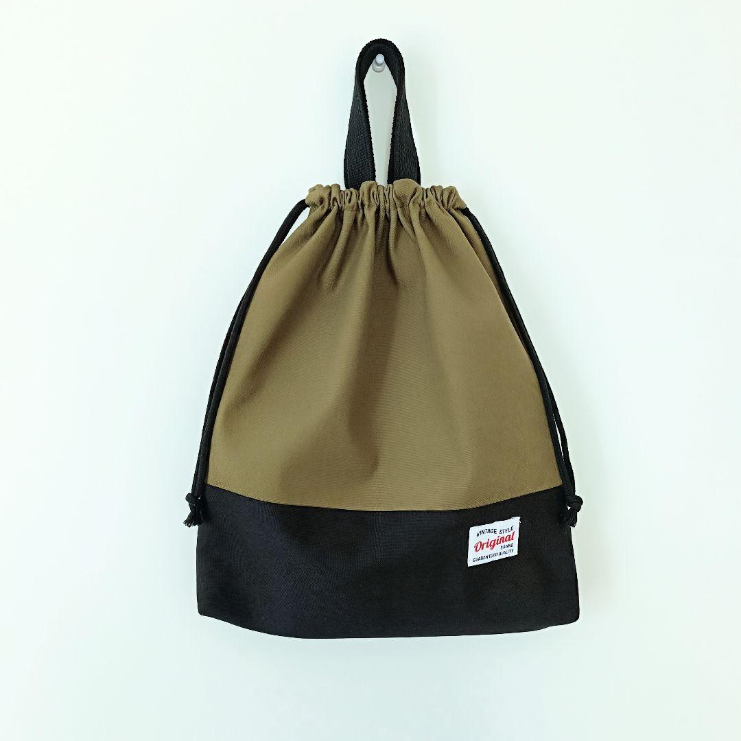 入園入学3点セット　帆布レッスンバッグ&上履き袋&体操服袋　オリーブグリーン