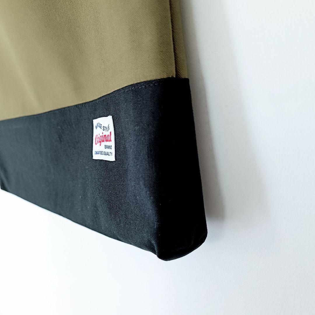 入園入学3点セット　帆布レッスンバッグ&上履き袋&体操服袋　オリーブグリーン