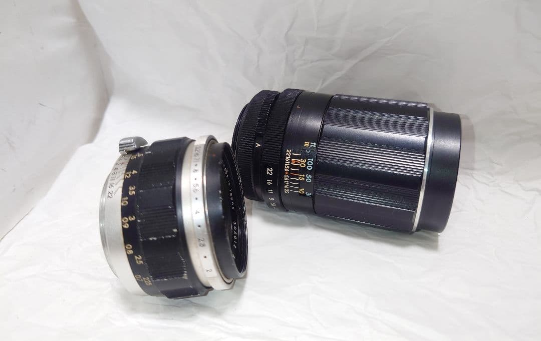 ★美品２点★ PENTAX Takumar 55mm F2 135 M42