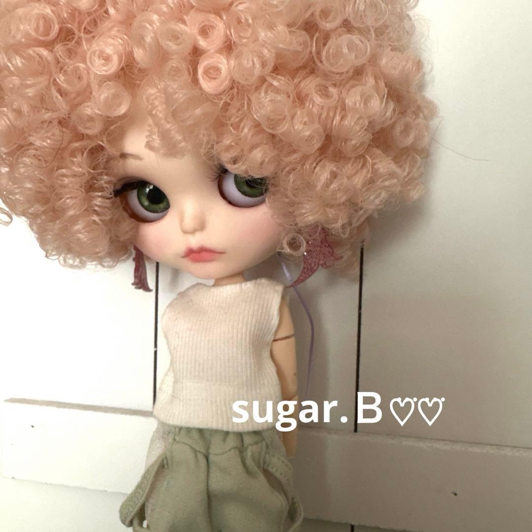 アイシードールカスタム❤︎サーモンピンク❤︎