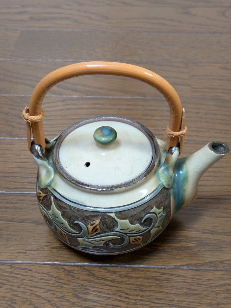 新品 読谷 壺屋焼窯元 陶房 高江洲 （たかえす）急須