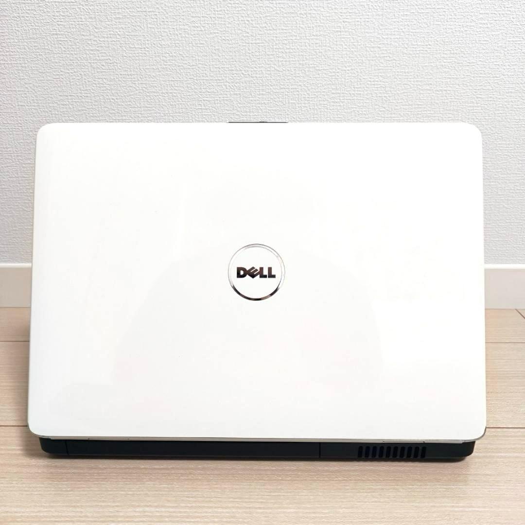 【美品】DELL オフィス ノートパソコン 白 シルバー 1525 PP29L