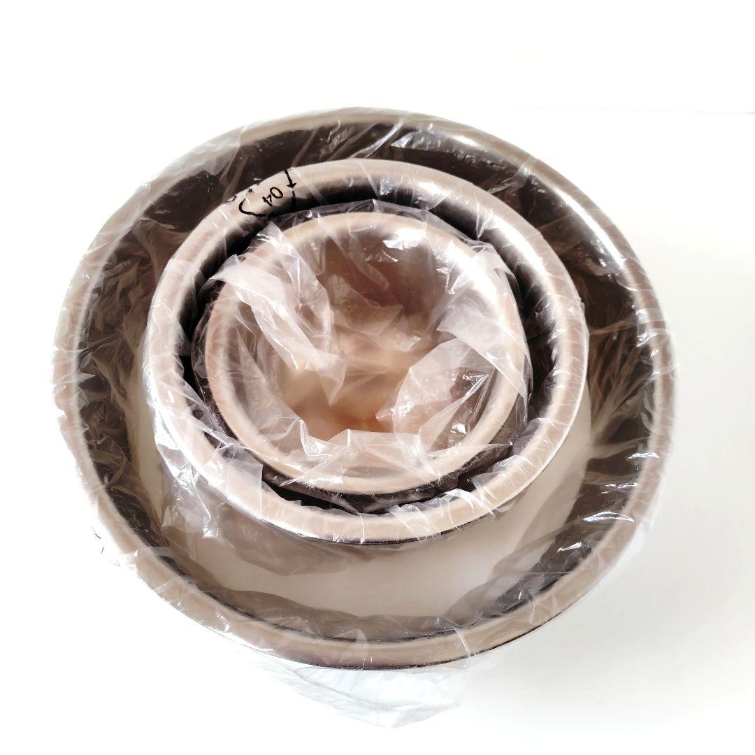 【新品】ABCクッキング ／オリジナルボウル　3点セット　ロゴ入り　ボウルセット