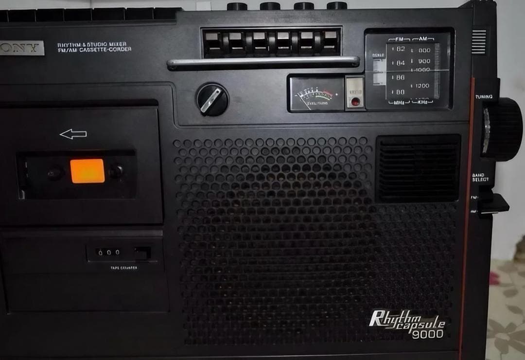 ソニー リズムカプセル9000 メンテナンス済み 動作品 矢沢永吉さんCM