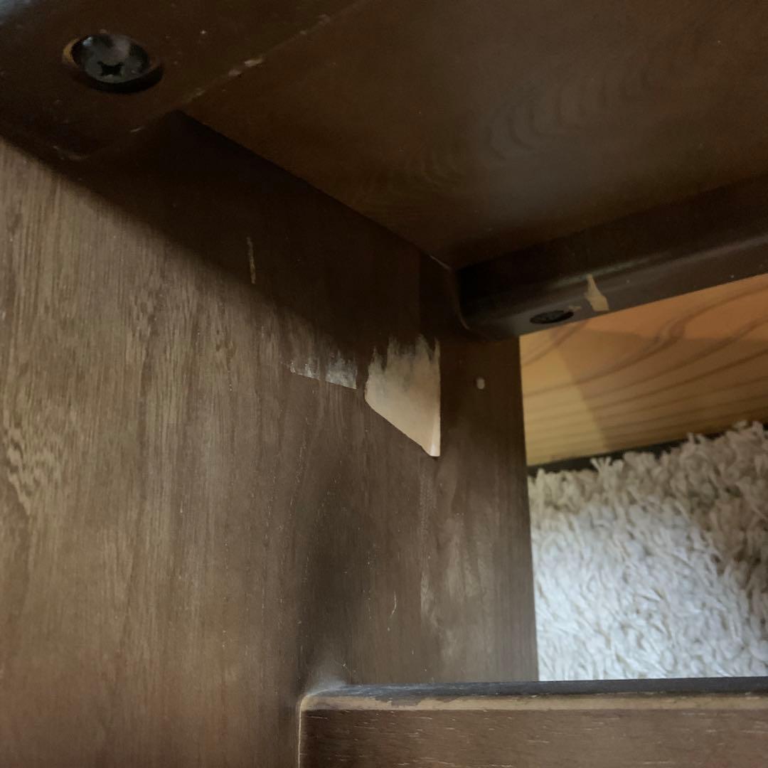 karimoku カリモク レトロ　古民家 96年 踏み台ステップ ミニテーブル