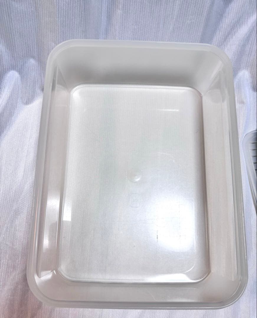 Tupperware タッパーウェア　MMダブル　大容器　保存容器　すのこ付き