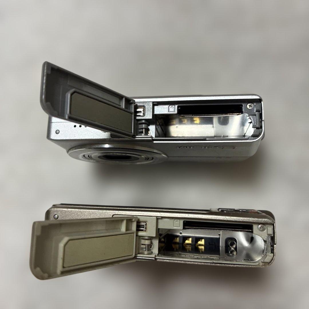 【コンデジ】カシオEXILIM EX-Z600 2台 クレードル USBケーブル