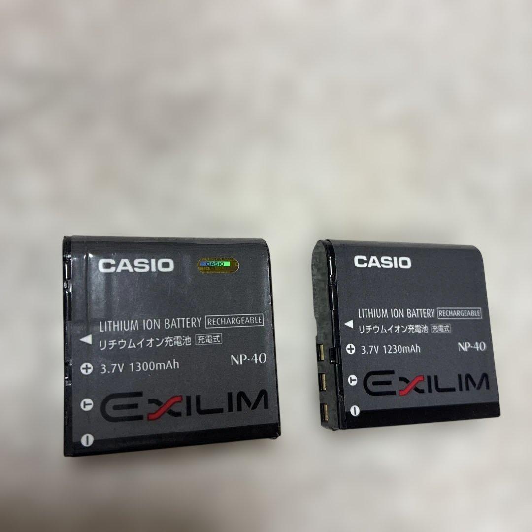 【コンデジ】カシオEXILIM EX-Z600 2台 クレードル USBケーブル