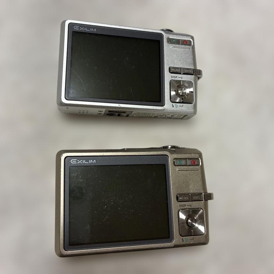 【コンデジ】カシオEXILIM EX-Z600 2台 クレードル USBケーブル