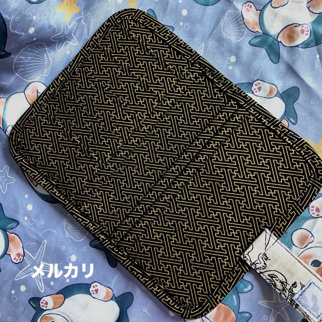 鳥獣戯画　お薬手帳ケース　ハンドメイド　マルチケース　和柄