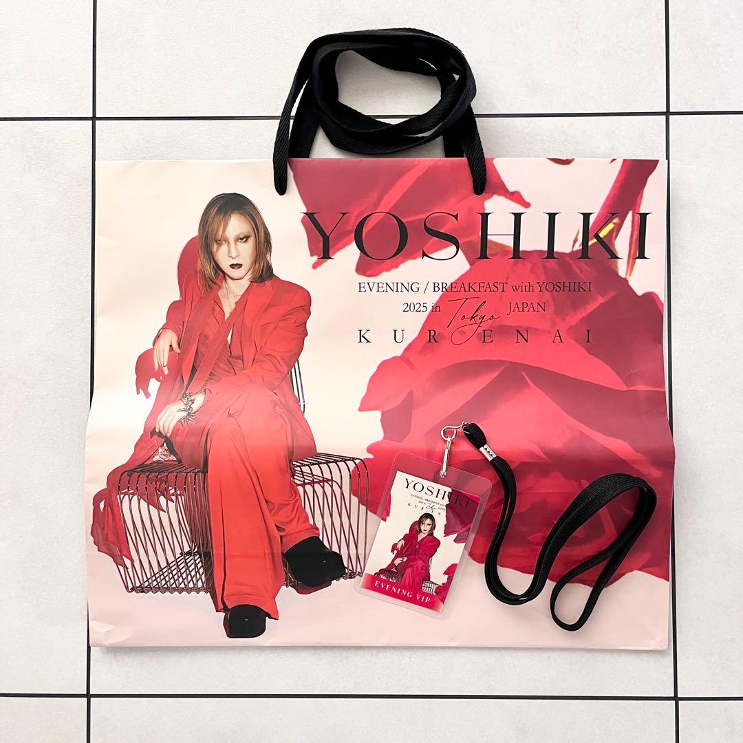 【レア】YOSHIKI2025ディナーショーセット　スマホカバー　ワイン　ピロー