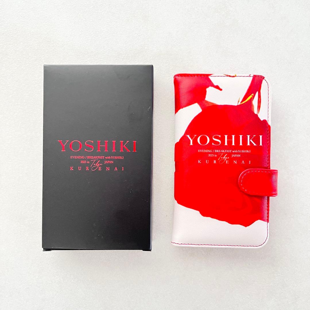 【レア】YOSHIKI2025ディナーショーセット　スマホカバー　ワイン　ピロー
