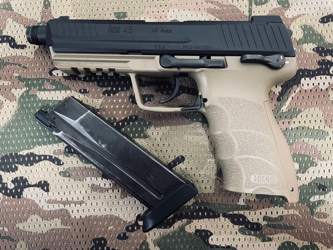 ガスブロ/HK45タクティカル/TACTICAL/東京マルイ【美品】