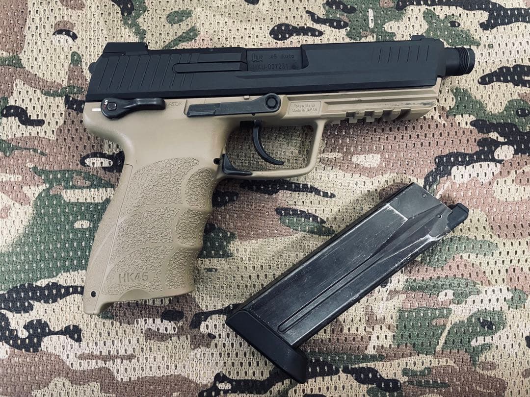 ガスブロ/HK45タクティカル/TACTICAL/東京マルイ【美品】