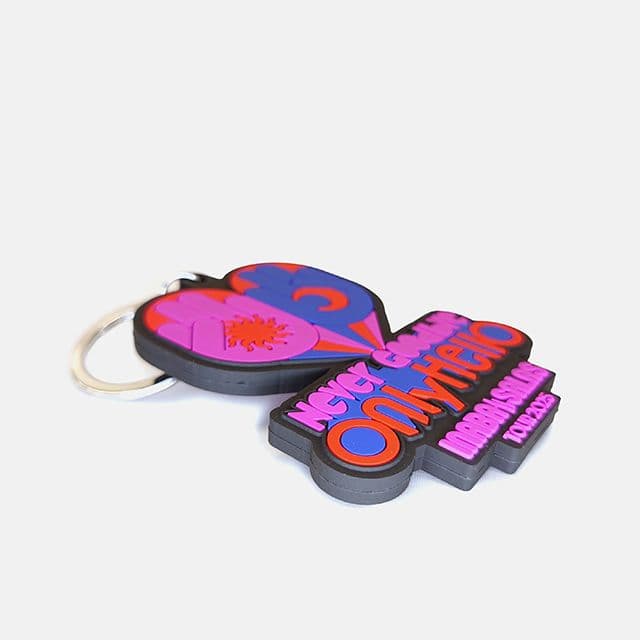 INABA ／ SALAS フライトタグ ラバーキーホルダー A ．B 稲葉浩志