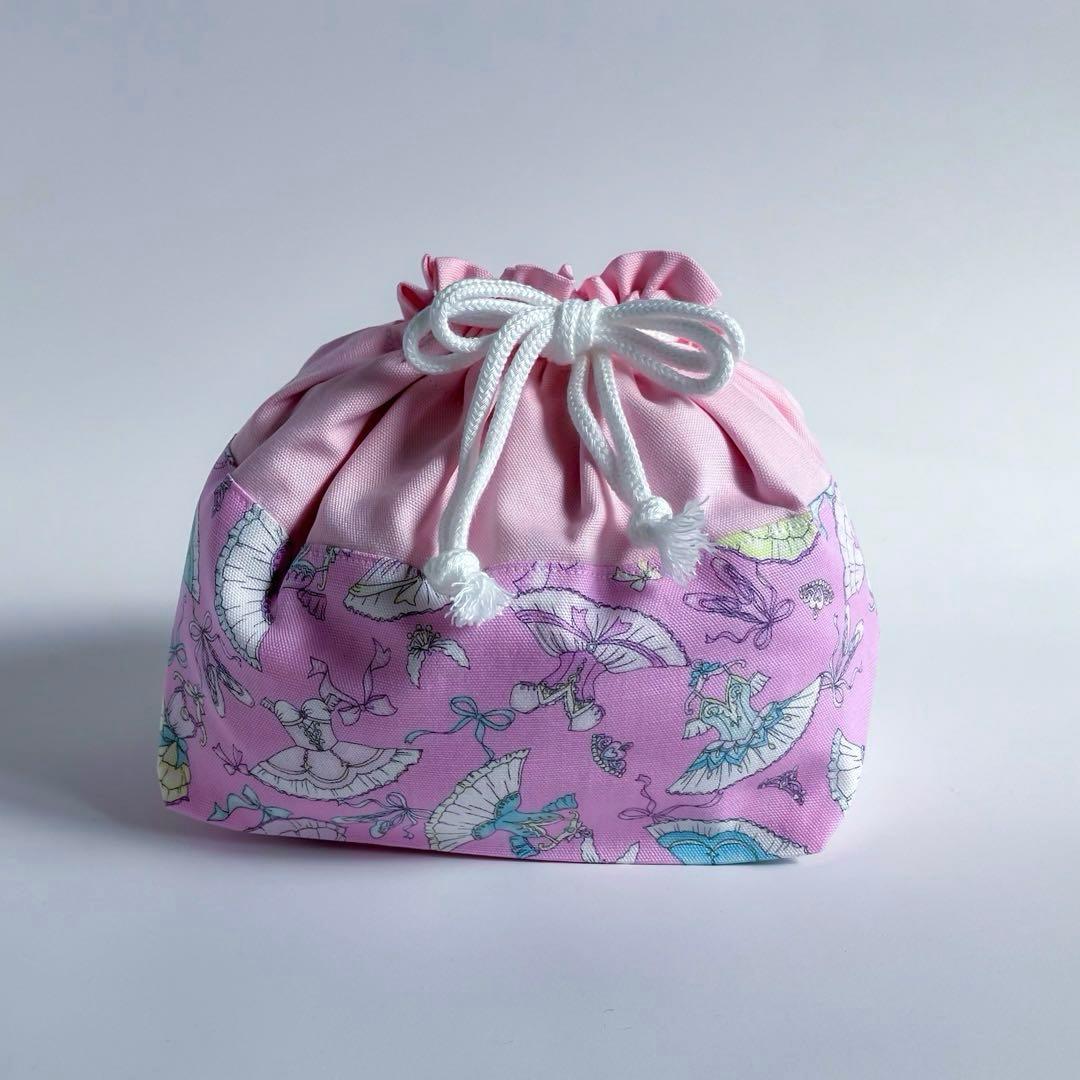 入園入学5点セット 女の子 バレエ ピンク レッスンバッグ 上履き袋 体操服袋