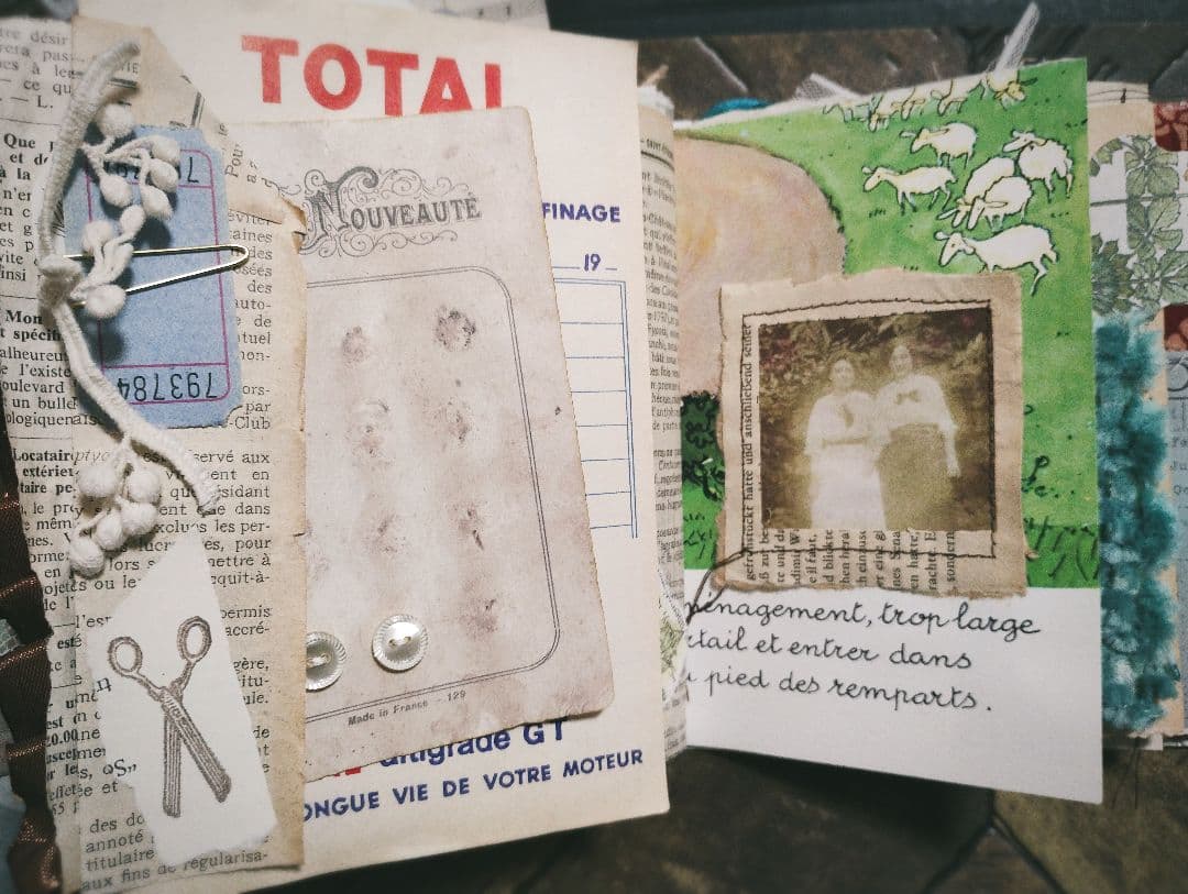 ジャンクジャーナル junkjournal 雑記帳 ❈ a