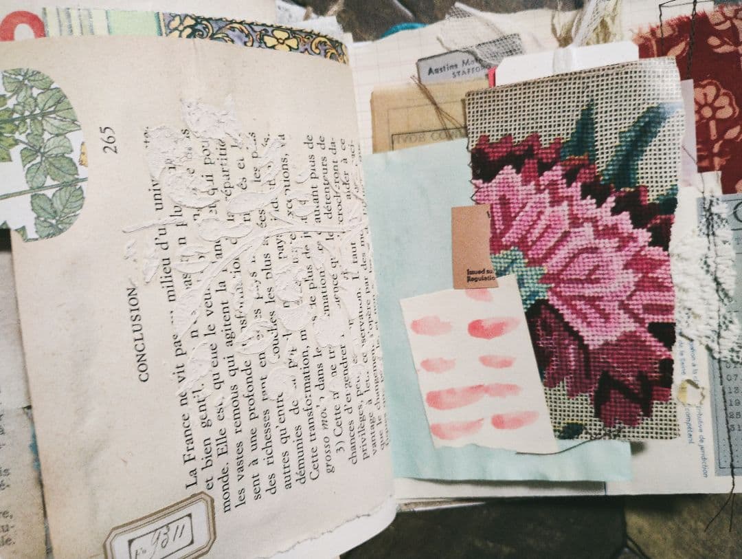 ジャンクジャーナル junkjournal 雑記帳 ❈ a