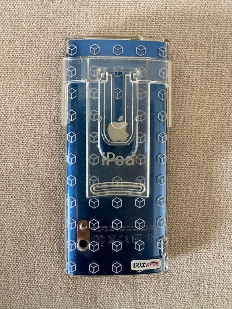 【美品】iPod nano★第5世代★14.8GB★ブルー★付属＆カバー付き