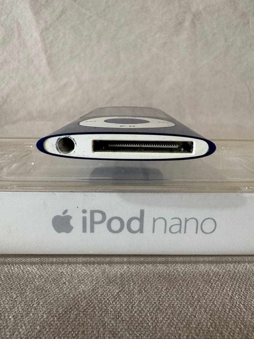 【美品】iPod nano★第5世代★14.8GB★ブルー★付属＆カバー付き