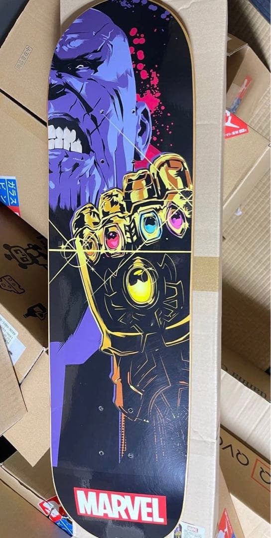 新品未使用 ＭＡＲＶＥＬ　スケートボード　サノス