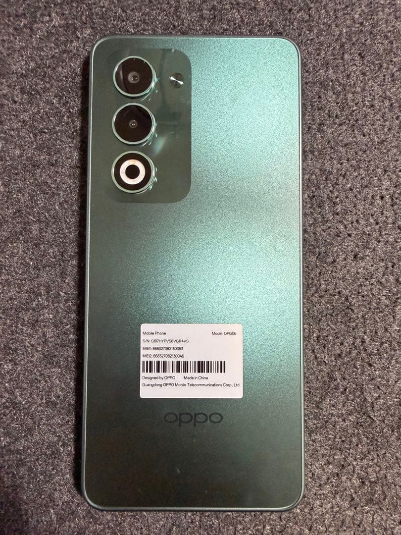 OPPO A5 5G グリーン 128GB SIMフリー　防水・防塵