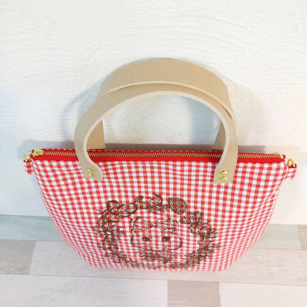 刺繍生地 ポーチ ☆ジョリーフルール