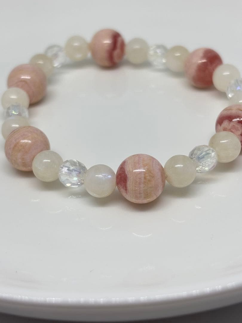 訳あり！Aクラスな為リーズナブル インカローズ14kgfペンダント＆ブレスレット