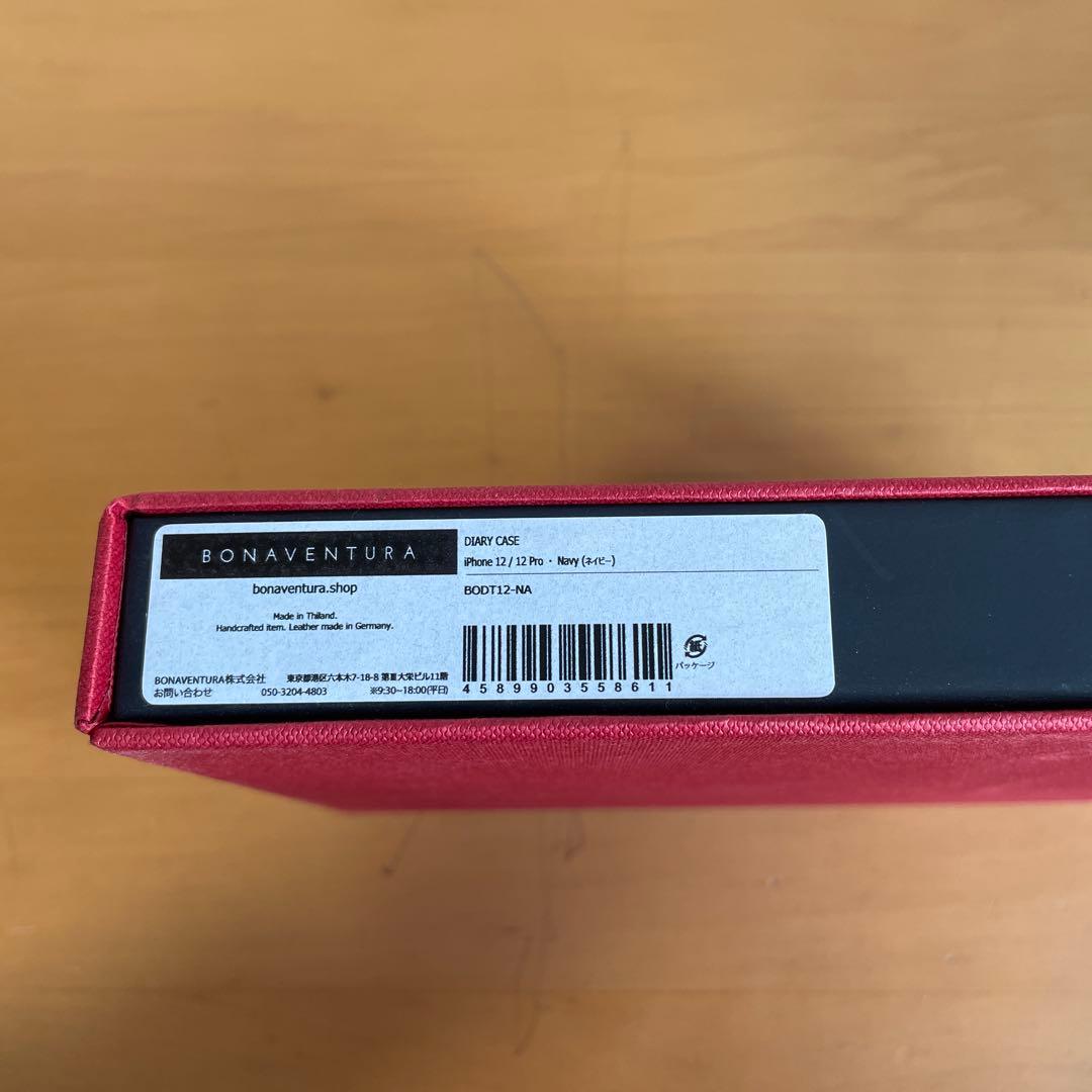bonaventura iPhone12/12pro ネイビー