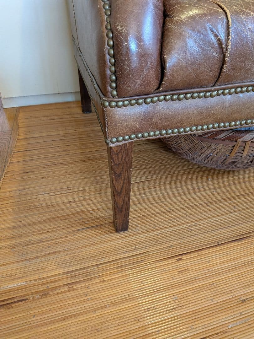 HALO イーストボーン 2Pソファ バイカータン 本革