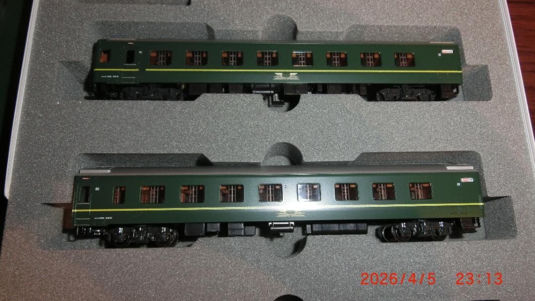 KATO EF81 + 24系寝台特急 トワイライトエクスプレス フル編成