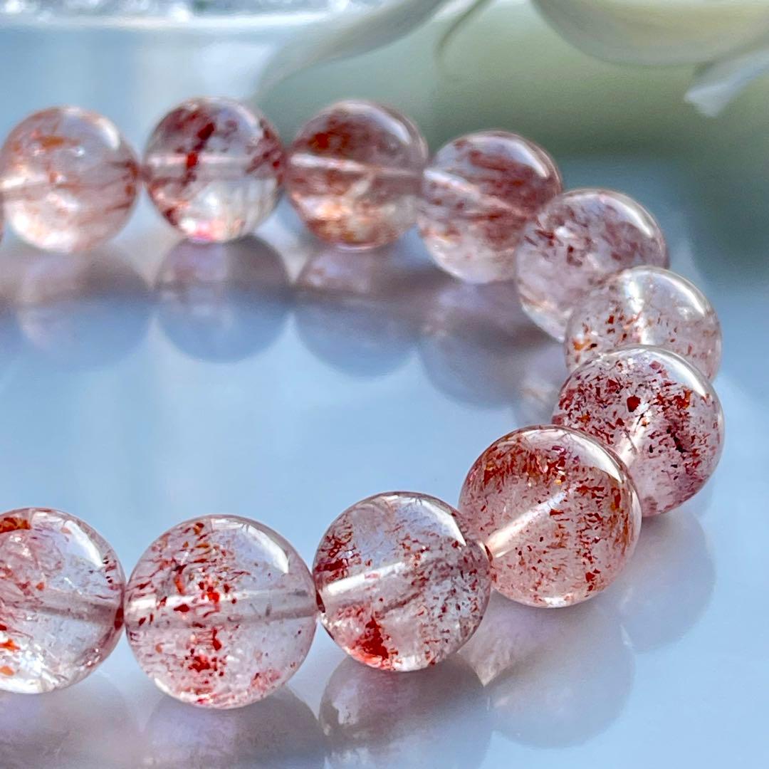 高品質✨レッドスーパーセブン貔貅ブレス