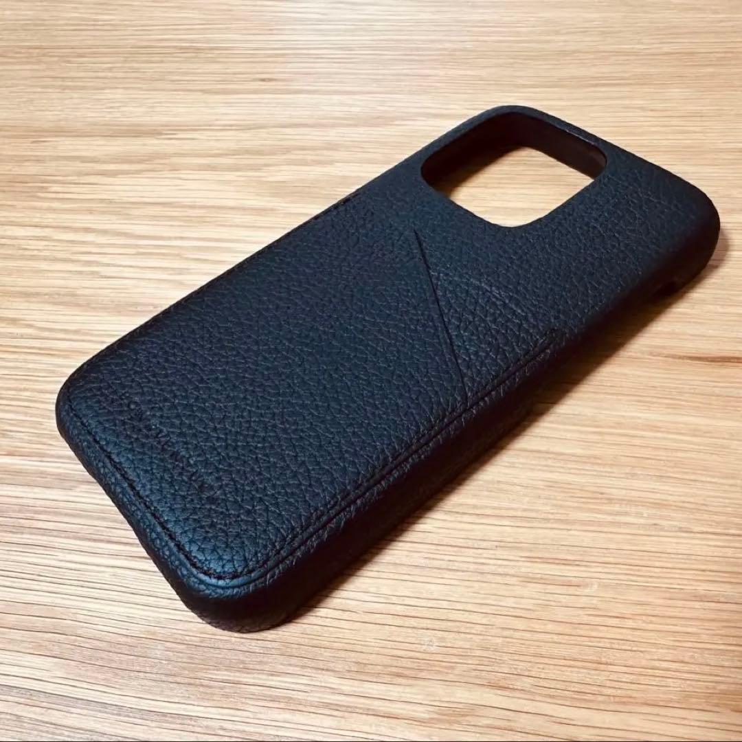 【美品】BONAVENTURA iPhone14Pro バックカバーケース