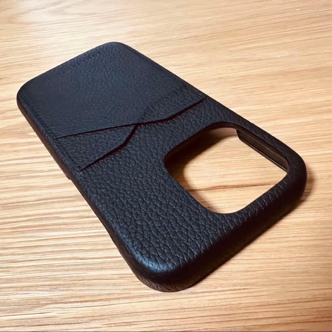 【美品】BONAVENTURA iPhone14Pro バックカバーケース