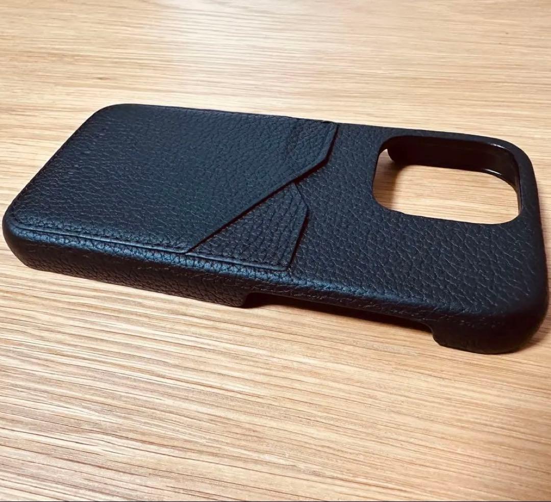 【美品】BONAVENTURA iPhone14Pro バックカバーケース