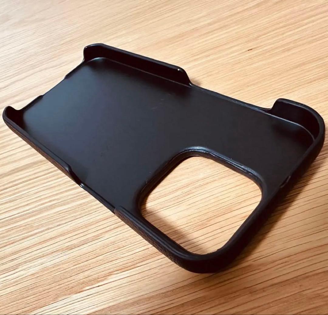 【美品】BONAVENTURA iPhone14Pro バックカバーケース