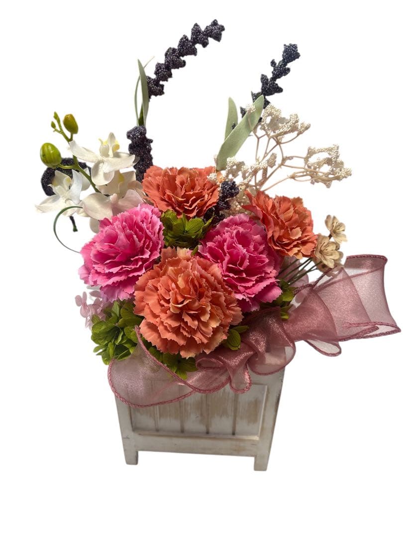 ❤️カーネーション　豪華！造花アレンジメント！新作！新品！母の日プレゼント