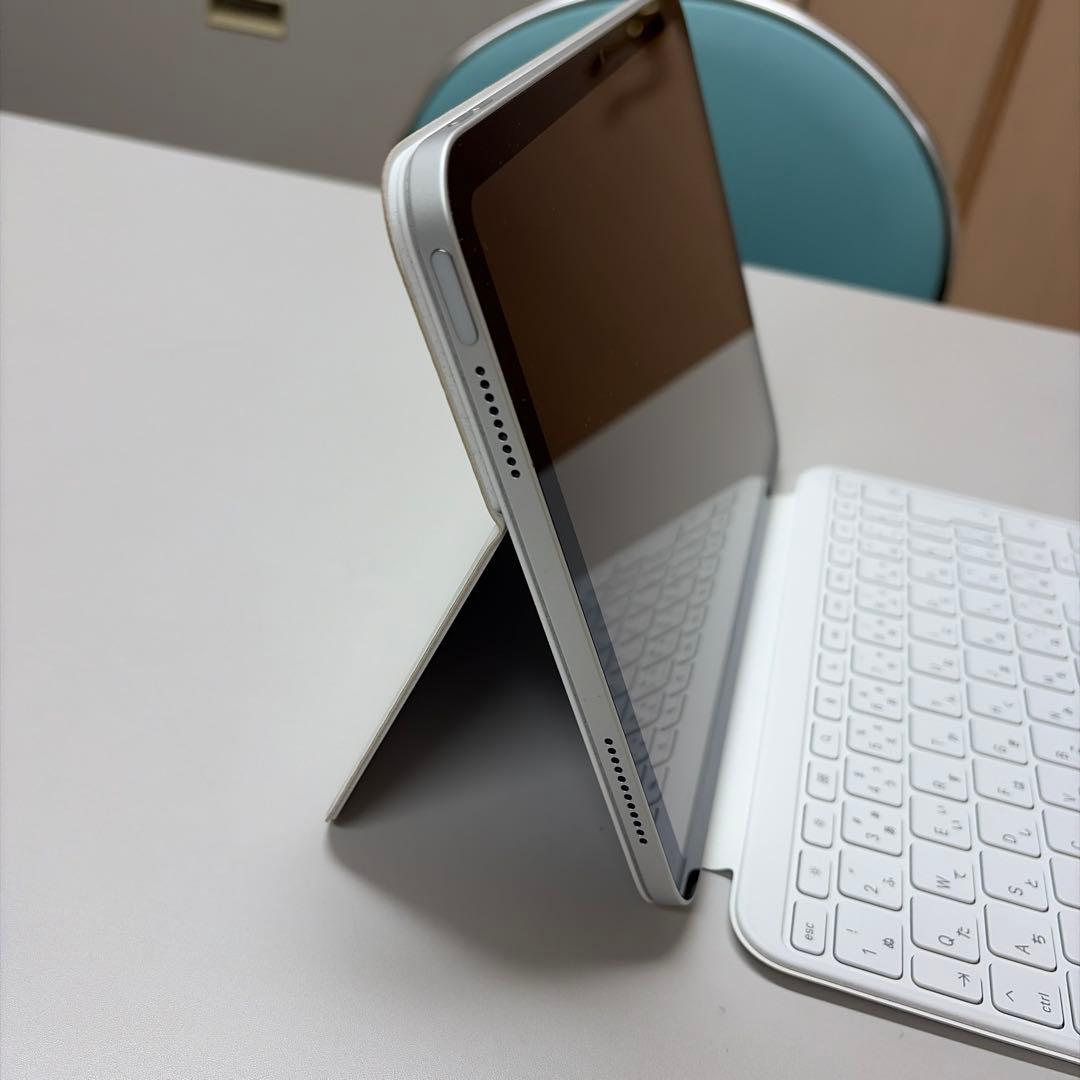 iPad本体 ホワイト キーボード付き